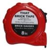 Tape Measure "The Brick Tape" 8m x 32m (Yellow)