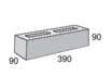 Masonry Block 10-71 Half Height 390L x 90W x 90H mm