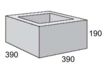 Masonry Block 40-925 SINGLE CORE 390L x 390W x 190H mm