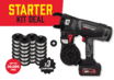 Wraptor Starter Kit (Wraptor-44 Rebar Tying Machine plus 3 CTN Wire)