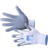 Ox Gloves White / Grey Size 10