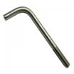 Slab Bolt M16 Zinc 200mm x 150mm