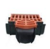 Storm Drain Tee Piece with Terracotta Grate