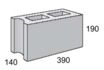 Masonry Block 15-09 Control Joint 390L x 140W x 190H mm