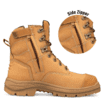 Zip Sided Boot 55 series 150mm wheat colour 55332Z