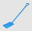 Square Mouth Shovel with D Grip Handle 1200mm