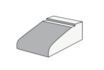 Masonry Block 20-38 Half height Sill 190L x 95/30W x 115H mm