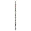 Staff 5m 5 Section E Face Aluminium w/Cover