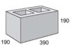 Masonry Block 20-01 STANDARD 390L x 190W x 190H mm