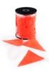 Bunting/Flagging 100m Roll Plastic Reel - Orange