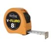 Tape Measure 8m x 25mm V-Force Fluoro