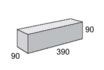 Masonry Block 10-83 Half Height 390L x 90W x 90H mm