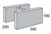 Masonry Block 30-48 H BLOCK 390L x 290W x 190H mm
