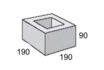 Masonry Block 20-73 Half Height Half 190L x 190W x 90H mm