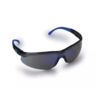 OX Safety Specs Blue Mirrored