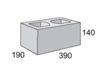 Masonry Block 20-14015-934 140 High Screen Pier 390L x 190W x 140H mm