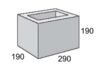Masonry Block 20-02/30-03 3/4 Block 290L x 190W x 190H mm