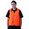 Safety Vest Orange No Tape