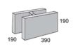 Masonry Block 20-48 H BLOCK 390L x  190W x 190H mm