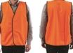 Safety Vest Orange No Tape