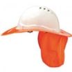 Hard Hat Brim Plastic Orange suit V6