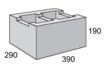 Masonry Block 30-42 CHANNEL 390L x 290W x 190H mm