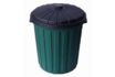 Green Plastic Bin 45LTR