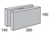 Masonry Block 15-48 H Block 390L x 140W x 190H mm