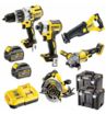 DeWalt 5pce Kit 18/54V