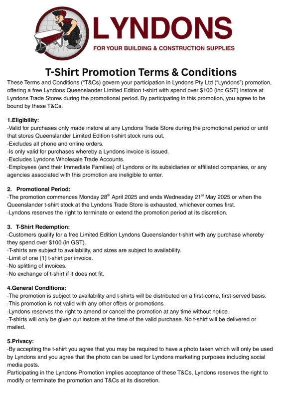 T-Shirt Promotion Terms & Conditions  April 2025.png